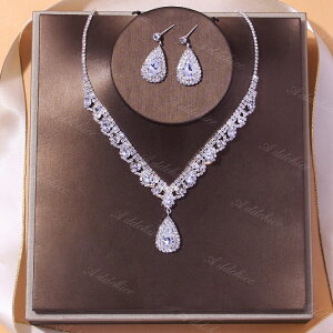 2_Zbg EGfBO lbNX+sAX WG[uC_ ԉ t p[eB[ 񎟉 ANZT[ \ 񎟉 l  OB Ǝ v[g Mtg Jewelry Set