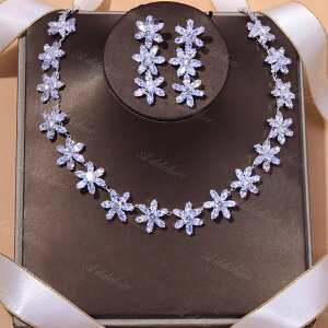 2_Zbg EGfBO lbNX sAX WG[uC_ ԉ t p[eB[ 񎟉 ANZT[ \ 񎟉 l  OB Ǝ v[g Mtg Jewelry Set