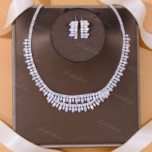 EGfBO lbNX+sAX 2_Zbg WG[uC_ ԉ t p[eB[ 񎟉 ANZT[ \ 񎟉 l  OB Ǝ v[g Mtg Jewelry Set