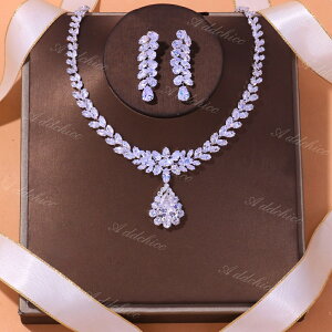 2_Zbg EGfBO lbNX sAX WG[uC_ ԉ t p[eB[ 񎟉 ANZT[ \ 񎟉 l  OB Ǝ v[g Mtg Jewelry Set