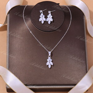 2_Zbg EGfBO lbNX sAX WG[uC_ ԉ t p[eB[ 񎟉 ANZT[ \ 񎟉 l  OB Ǝ v[g Mtg Jewelry Set