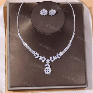 2_Zbg EGfBO lbNX sAX WG[uC_ ԉ t p[eB[ 񎟉 ANZT[ \ 񎟉 l  OB Ǝ v[g Mtg Jewelry Set