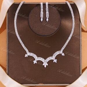 2_Zbg EGfBO lbNX sAX WG[uC_ ԉ t p[eB[ 񎟉 ANZT[ \ 񎟉 l  OB Ǝ v[g Mtg Jewelry Set