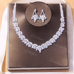 2_Zbg EGfBO lbNX sAX WG[uC_ ԉ t p[eB[ 񎟉 ANZT[ \ 񎟉 l  OB Ǝ v[g Mtg Jewelry Set