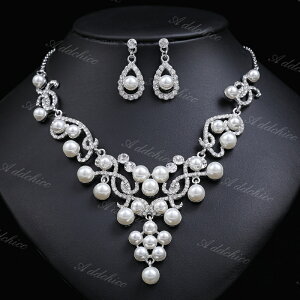 2_Zbg lbNX+sAX WG[uC_ ԉ t p[eB[ 񎟉 ANZT[ \ 񎟉 l  OB Ǝ v[g Mtg Jewelry Set