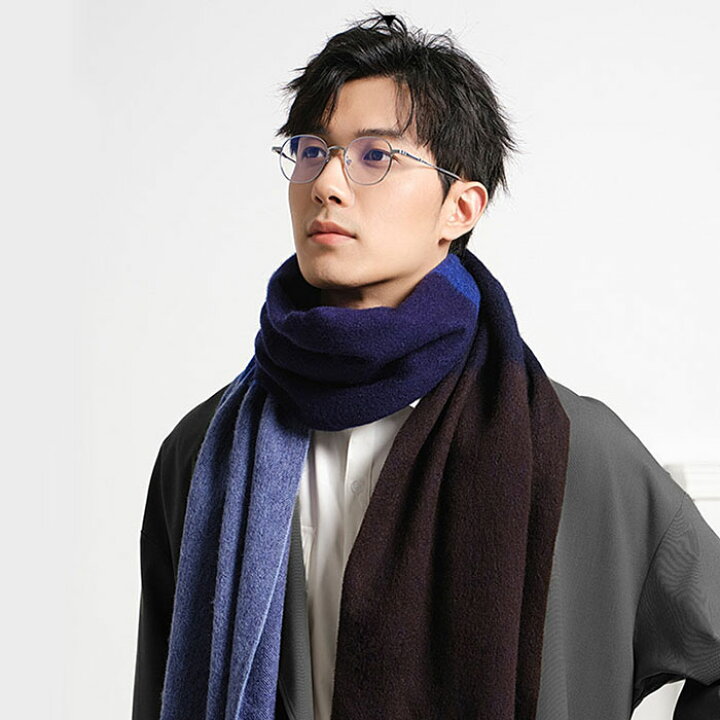 DANISH ENDURANCE] メリノウールスカーフ プレミアム素材 柔らか  