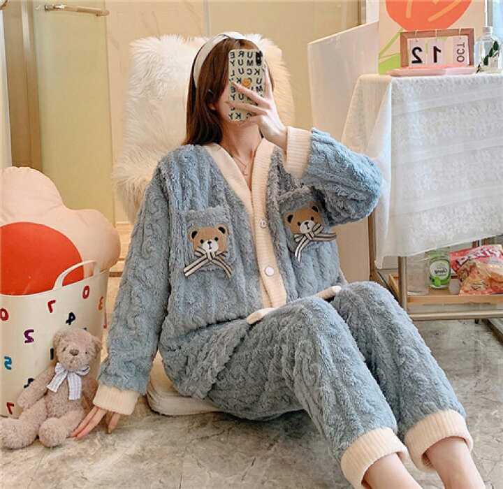 マタニティパジャマ 長袖 かわいい マタニティ 入院着 ルーム 上下セット 春 マタニティウエア 可愛い 夏