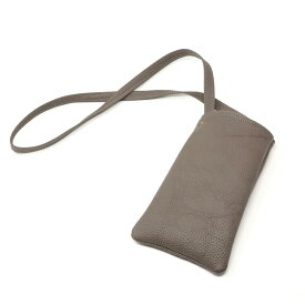 No:voo-1047 | Name:LEZA POUCH | Color:GRAGE【VOO_ヴォー】【202001】【2021SS】【レザーポーチ】【ユニセックス UNISEX】【MEN'S メンズ】【gss】【ss50】