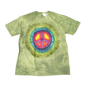No:3090 | Name:Hand-Dyed Tee | Color:Peace【THE MOUNTAIN】【TEEシャツ】【ネコポス】【nss】【ss50】