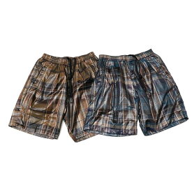 CHECK 2TUCK EASY SHORTS　"Jacobus" ショートパンツ COLOR: green check / brown check 　【kelen ケレン】【2019SS】【201905】【ショーツ】【MEN'S メンズ】【nss】【ss50】