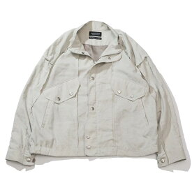 No:PS21J02A | Name:BUTTON JACKET | Color:Beige | Size:1/2【PLATEAU STUDIO_プラトー　スタジオ】【2021AW】【MEN'S メンズ】【gss】【ss30】