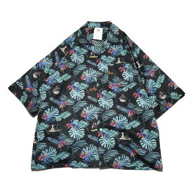 No:SF24SS-06B | Name:Reflax(R) Carnival Aloha Shirt | Color:Black Size:M【STOF_ストフ】