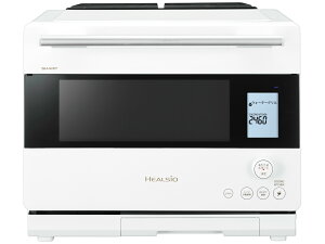 SHARP �V���[�v �E�H�[�^�[�I�[�u�� HEALSIO �w���V�I �z���C�g AX-N1C-W 30L �d�q�����W