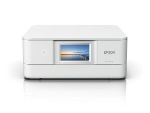 EPSON �J�����I EP-885AW �z���C�g A4�J���[�C���N�W�F�b�g�����@ (6�F/����LAN/4.3�^���C�h�^�b�`�p�l��)