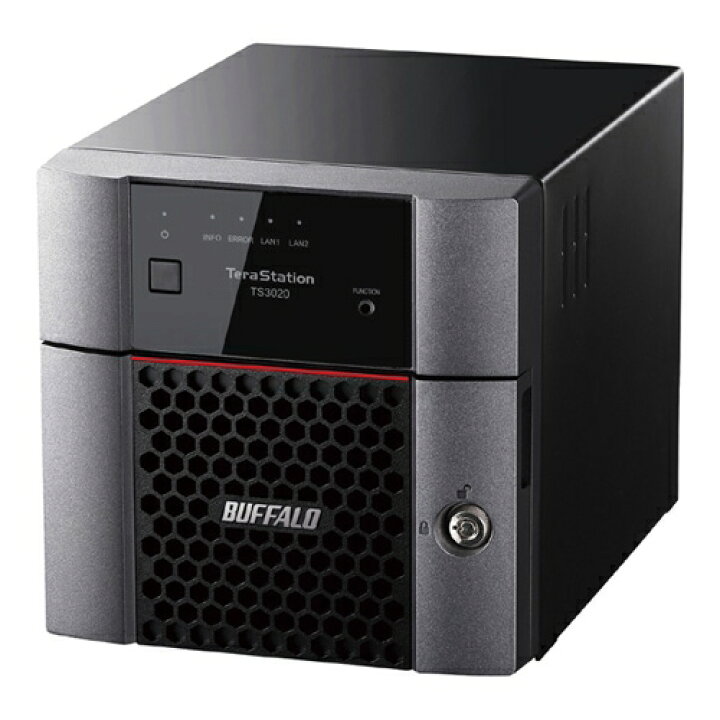 楽天市場】TeraStation TS3020シリーズ 2ベイデスクトップ 2TB 