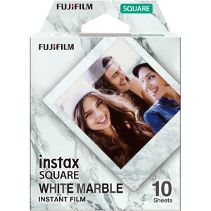 CX^gJ[tB INSTAX SQUARE WHITEMARBLE WW1 zCg}[u `FLXNGAptB FUJIFILM xmtC