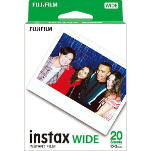 �x�m�t�C���� �C���X�^���g�J���[�t�B���� instax ���C�h 2�p�b�N (10����×2) �`�F�L�t�C���� INSTAX WIDE KR2 WIDE KR2 �t�W�t�C����