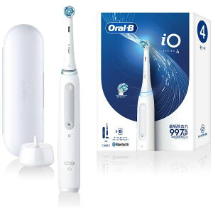 BRAUN iO�V���[�Y4 �d�����u���V IOG41A61KWT �z���C�g ��]�� �u���E��