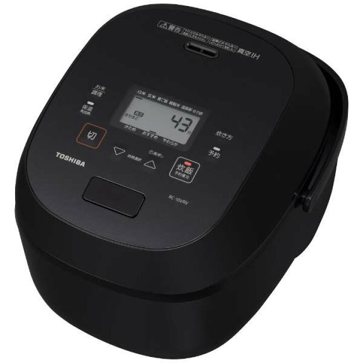 楽天市場】東芝 TOSHIBA 真空IH 5.5合 炊飯器 炎匠炊き グランブラック 