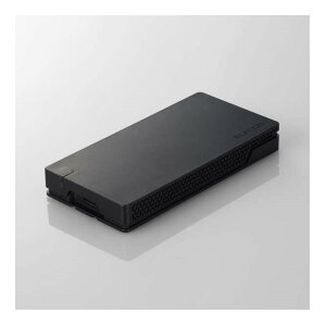 ELECOM �G���R�� ESD-EHA2000GBK �u���b�N �O�t��SSD/�|�[�^�u��/USB 40Gbps(USB4)�Ή�/Type-C/2TB/
