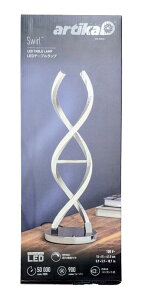 �y�X�܍݌ɕi�zARTIKA �X���[���e�[�u�������v �N���[�� SWIRL LED TABLE LAMP CHROME 57572 TL-SW-C4CR LED�e�[�u�������v 900lm 3�i�K�����@�\�t�� �N���[�����b�L�d�グ
