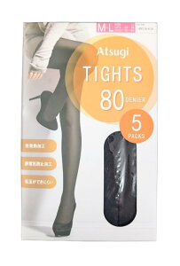 yX܍݌ɕizAcM 80fj[ M^Cc M`LTCY ubN 5 76543 Atsugi TIGHTS 80 DENIER gAM^Cc 5PACKS