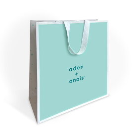 【エイデンアンドアネイ 公式ショップ】aden + anais お渡し用ラッピングバッグ おくるみ用（ショッパー紙袋 出産準備 出産祝い ラッピング ギフト）shopper1 japan shopper - paper bag