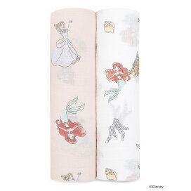 楽天市場 エイデンアンドアネイ エッセンシャルズ公式 Aden Anais Essentials ディズニーベビー スワドル 2枚入り おくるみ 春 退院 ガーゼ モスリンコットン 出産準備 出産祝い 女の子 ギフト Eswc022di ディズニープリンセス 112cm X 112cm