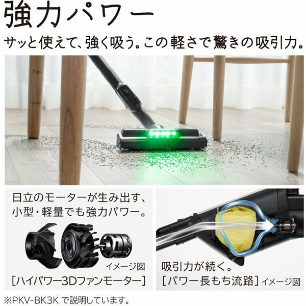 楽天市場】在庫有!!【新製品】日立 HITACHI スティック型掃除機 ライト