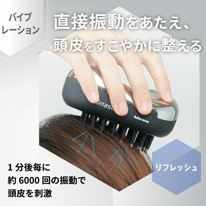 楽天市場】【最大15％OFFクーポン配布中】アデランス 電気ブラシ 