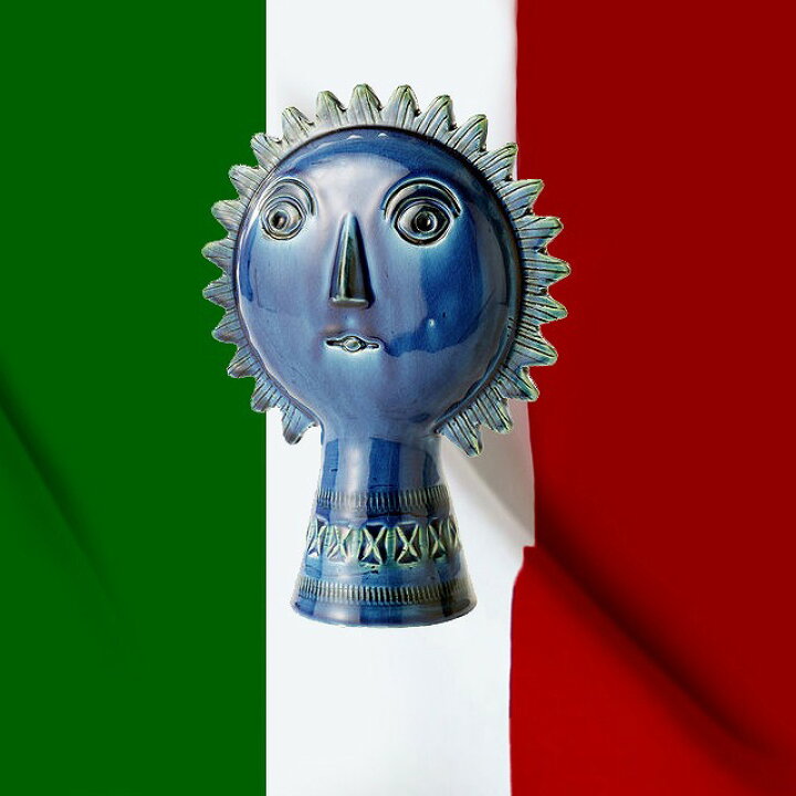 楽天市場】ビトッシ 置物 太陽 bitossi リミニブルー イタリア 