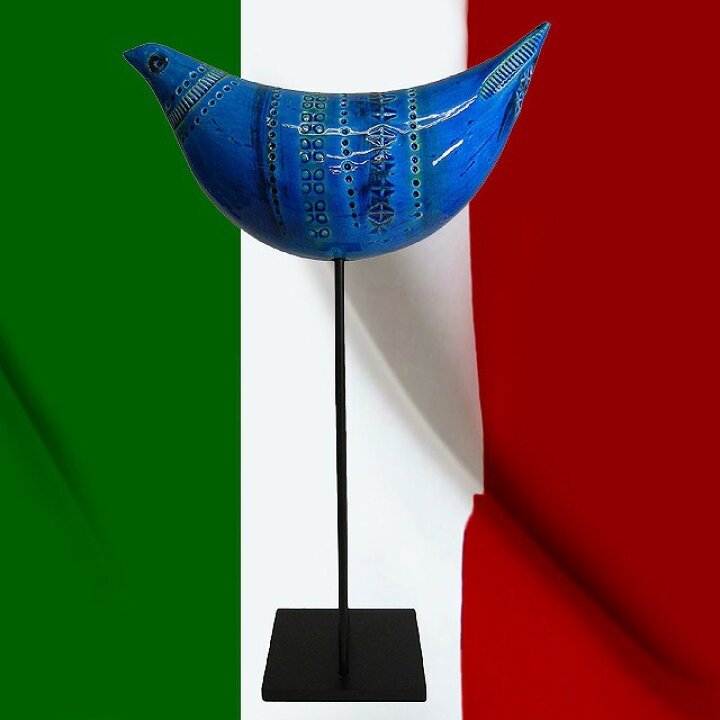 楽天市場】ビトッシ 置物 鳥 bitossi リミニブルー イタリア 