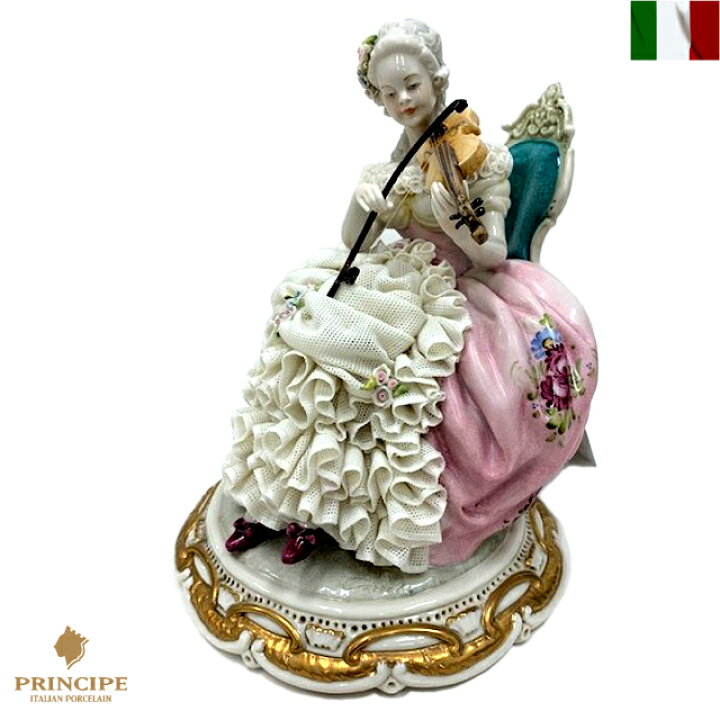 楽天市場】レース人形 置物 principe プリンシペ インテリア 