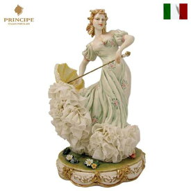 置物 principe プリンシペ レース人形インテリア アンティーク 高級陶器 イタリア製