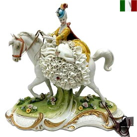 置物 レース人形 プリンシペ インテリア クラシック 高級陶器 イタリア製