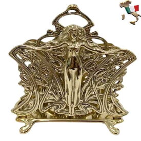 ナプキンスタンド brass ナプキンホルダー 真鍮 お洒落 インテリア クラシック イタリア