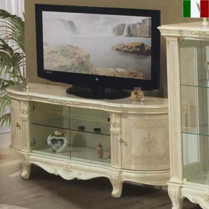 楽天市場】テレビ台 サルタレッリ ヴェルサイユ アイボリー クラシック 