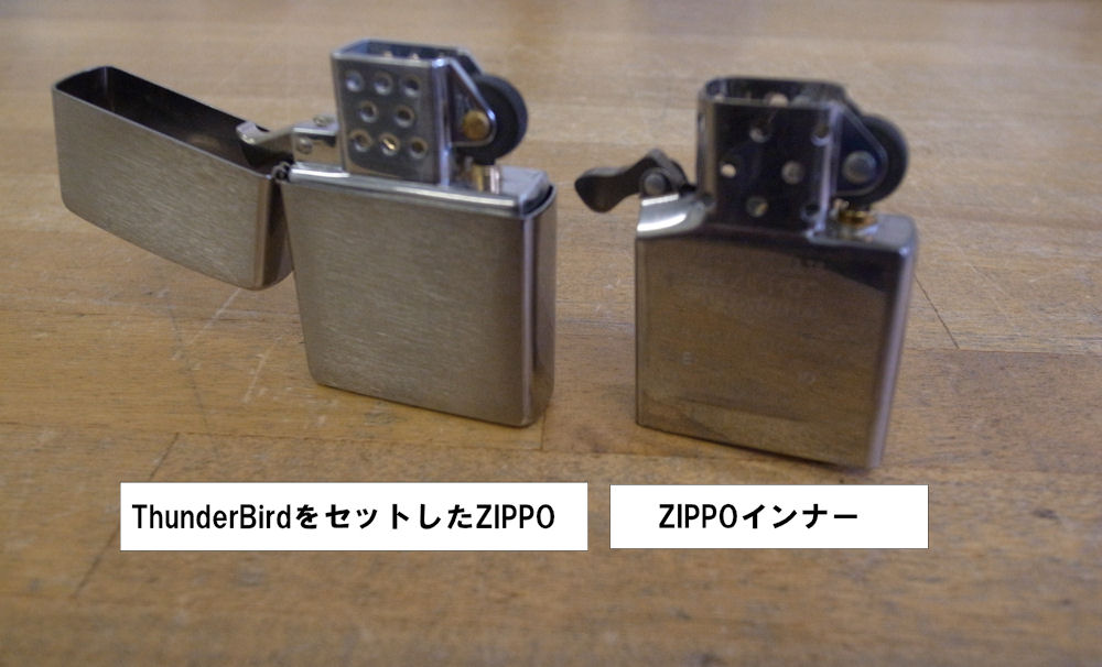 楽天市場】サンダーバード ThunderBird Zippo用 フリント式 ガス 
