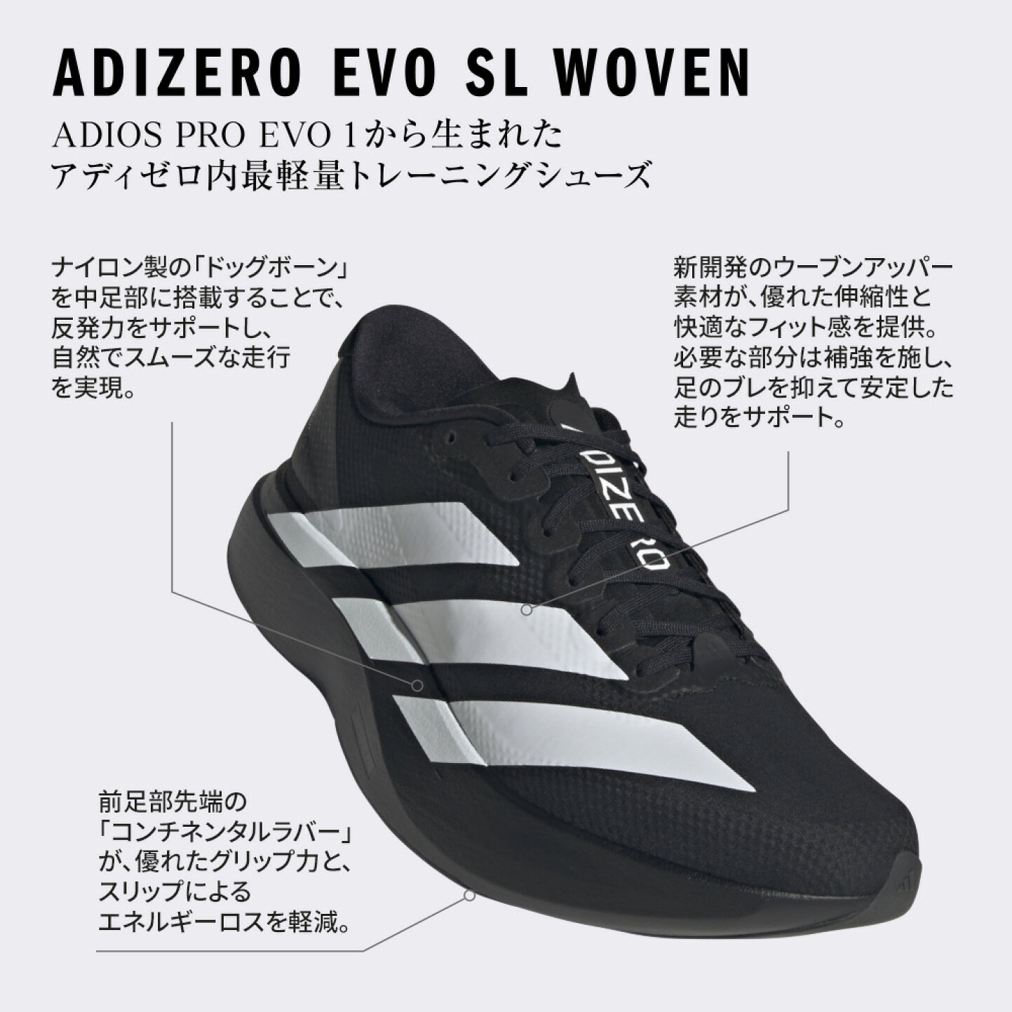 楽天市場 | adidas Online Shop 楽天市場店 - ADIZERO EVO SL EXO