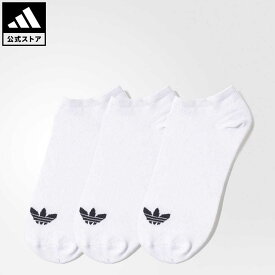 【公式】アディダス adidas 返品可 オリジナルス 靴下 ソックス [TREFOIL LINER SOCKS] オリジナルス メンズ レディース アクセサリー ソックス・靴下 シューズインソックス 白 ホワイト S20273 rabty 父の日 p0524