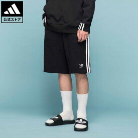 【公式】アディダス adidas 返品可 3 Stripes Shorts オリジナルス メンズ ウェア・服 ボトムス ハーフパンツ 黒 ブラック DH5798 ハーフパンツ