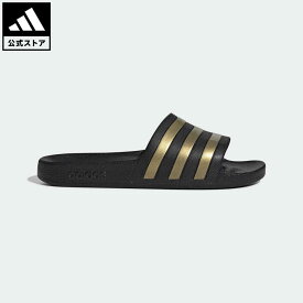 【公式】アディダス adidas 返品可 ADILETTE AQUA U スポーツウェア メンズ レディース シューズ・靴 サンダル Slide / スライド 黒 ブラック EG1758 p0524