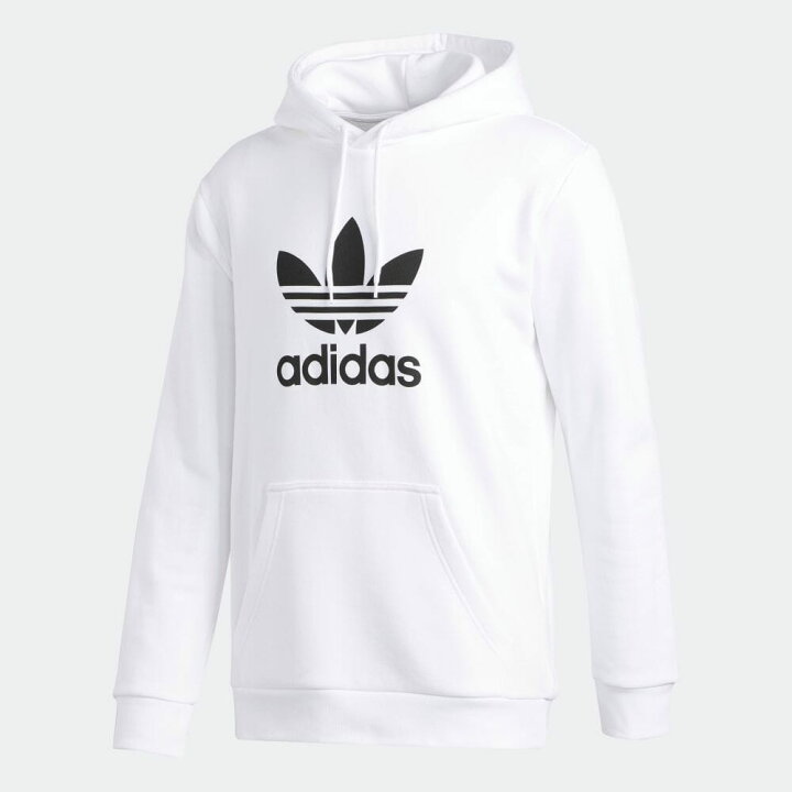 楽天市場 公式 アディダス Adidas 返品可 トレフォイル パーカー オリジナルス レディース メンズ ウェア 服 トップス パーカー フーディー スウェット トレーナー 白 ホワイト Du7780 Nm Otd トレーナー Adidas Online Shop 楽天市場店