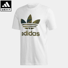 【公式】アディダス adidas 返品可 カモフラージュ 半袖Tシャツ オリジナルス メンズ ウェア・服 トップス Tシャツ 白 ホワイト FM3337 半袖 eoss22ss
