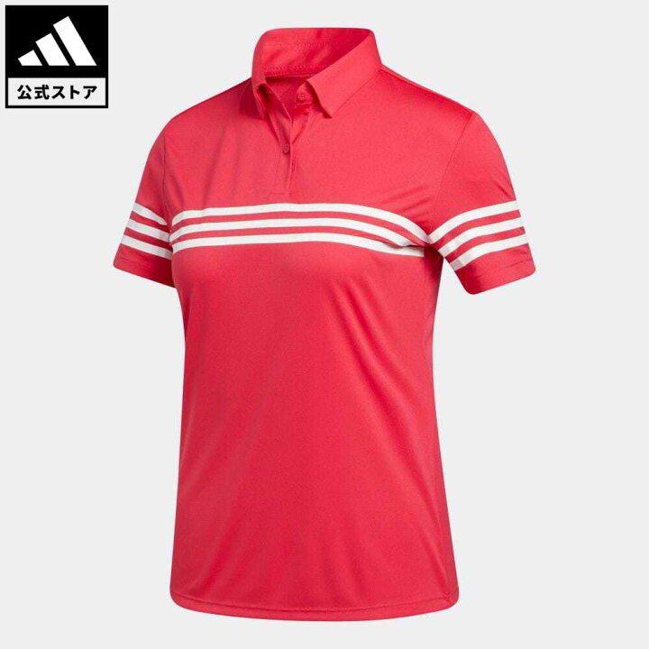 楽天市場 公式 アディダス Adidas 返品可 ゴルフ スリーストライプス 半袖シャツ S S Polo レディース ウェア トップス ポロシャツ ピンク Fs6468 Eoss21ss Adidas Online Shop 楽天市場店