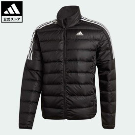 【公式】アディダス adidas 返品可 ラッピング不可 エッセンシャルズ ダウンジャケット / Essentials Down Jacket スポーツウェア メンズ ウェア・服 アウター ダウン 黒 ブラック GH4589 ダウンジャケット 上着