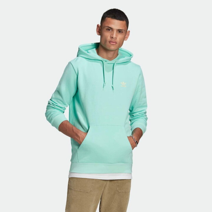 楽天市場 公式 アディダス Adidas 返品可 トレフォイル エッセンシャルズ パーカー オリジナルス レディース メンズ ウェア トップス パーカー フーディー スウェット トレーナー 緑 グリーン Gn3391 トレーナー Adidas Online Shop 楽天市場店