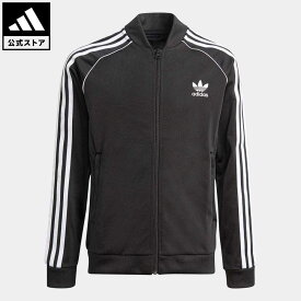 【1,000円OFFクーポン対象 6/4 20:00〜6/11 1:59】【公式】アディダス adidas 返品可 アディカラー SST トラックジャケット（ジャージ） オリジナルス キッズ／子供用 ウェア・服 トップス ジャージ 黒 ブラック GN8451 blve rabty 上着 p0604