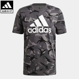 【公式】アディダス adidas 返品可 エッセンシャルズ カモフラージュ Tシャツ / Essentials Camouflage Tee メンズ ウェア・服 トップス Tシャツ グレー GK9951 半袖 eoss22ss