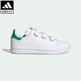 【公式】アディダス adidas 返品可 スタンスミス / Stan Smith オリジナルス キッズ／子供用 シューズ・靴 スニーカー 白 ホワイト FX7534 ローカット whitesneaker rabty ベルクロ